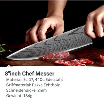 MOKUZAI CHEFMESSER - EDELSTAHL